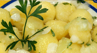 Patatas aliñadas de Chiclana